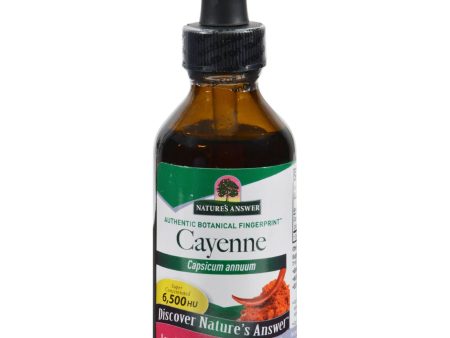 Nature s Answer Cayenne Fruit - 2 Fl Oz Supply