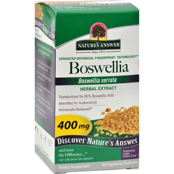 Nature s Answer Boswellia Extract - 90 Vegetarian Capsules Discount