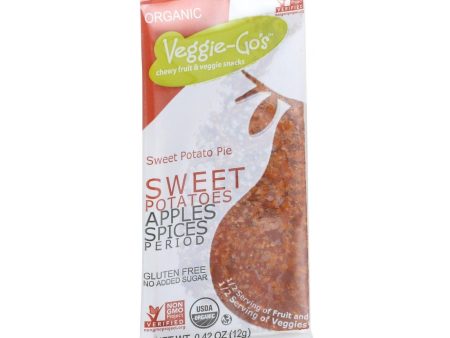 Veggie Gos Organic Snack - Sweet Potato Pie - .42 Oz Bars - Case Of 20 Online Sale