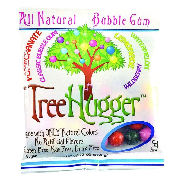 Tree Hugger Bubble Gum - Fantastic Fruit - 2 Oz - Case Of 12 Online Hot Sale