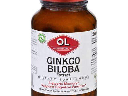 Olympian Labs Ginkgo Biloba - 60 Mg - 120 Vegetarian Capsules Cheap