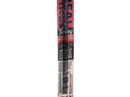 Vermont Smoke And Cure Realsticks - Turkey Pepperoni - 1 Oz - Case Of 24 Cheap