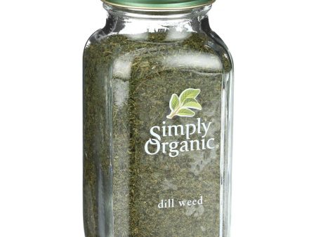 Simply Organic Dill Weed - Organic - .81 Oz Online Hot Sale