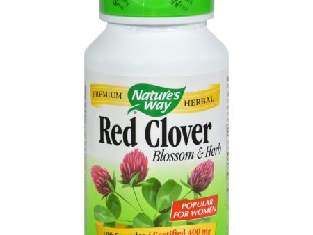 Nature s Way Red Clover Blossom And Herb - 100 Capsules For Sale