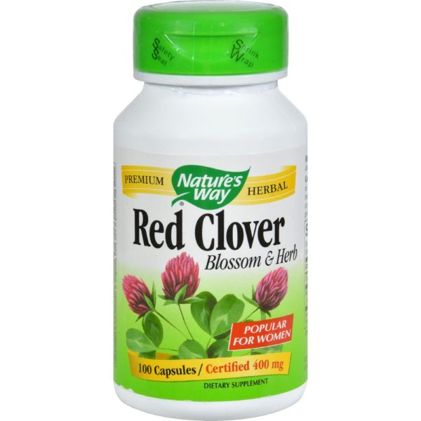 Nature s Way Red Clover Blossom And Herb - 100 Capsules For Sale