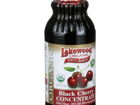 Lakewood Organic 100 Percent Fruit Juice Concentrate - Black Cherry - 12.5 Oz Discount