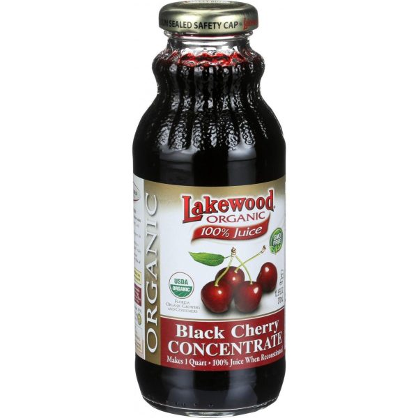 Lakewood Organic 100 Percent Fruit Juice Concentrate - Black Cherry - 12.5 Oz Discount