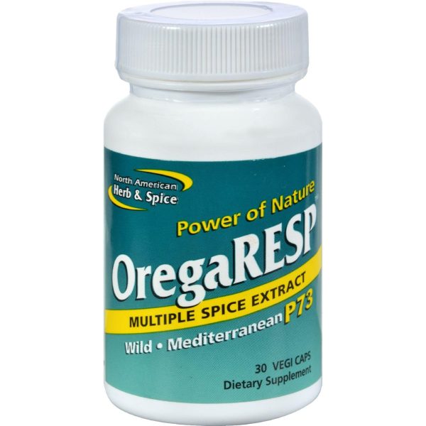 North American Herb And Spice Oregaresp - 30 Vegetarian Capsules on Sale