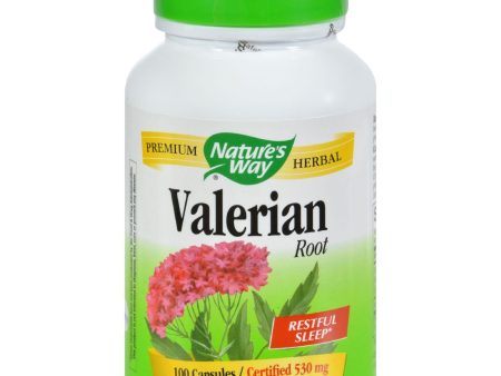 Nature s Way Valerian Root - 100 Capsules For Discount