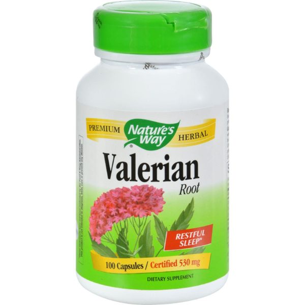 Nature s Way Valerian Root - 100 Capsules For Discount