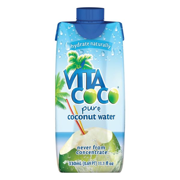 Vita Coco Coconut Water - Pure - Case Of 12 - 330 Ml Online Hot Sale