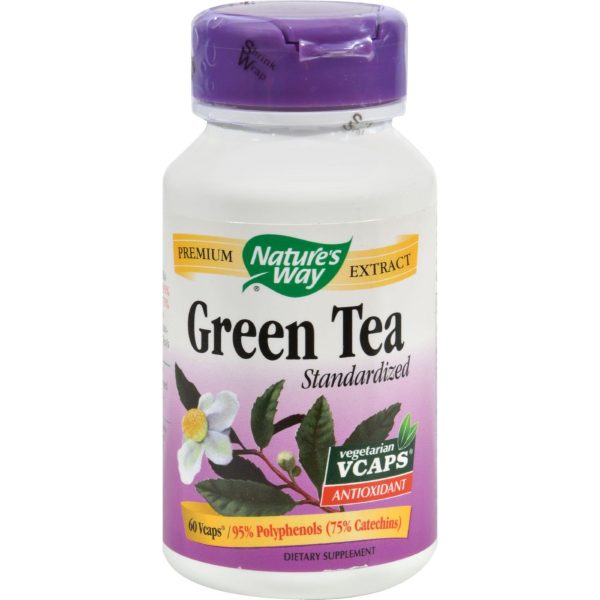 Nature s Way Green Tea Standardized - 60 Vcaps Online now