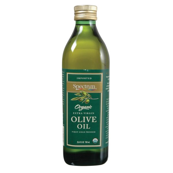 Spectrum Naturals Organic Unrefined Extra Virgin Olive Oil - Case Of 6 - 25.4 Fl Oz. Fashion