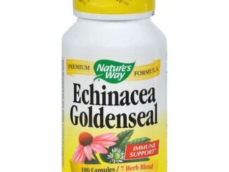 Nature s Way Echinacea Goldenseal - 100 Capsules Online Hot Sale