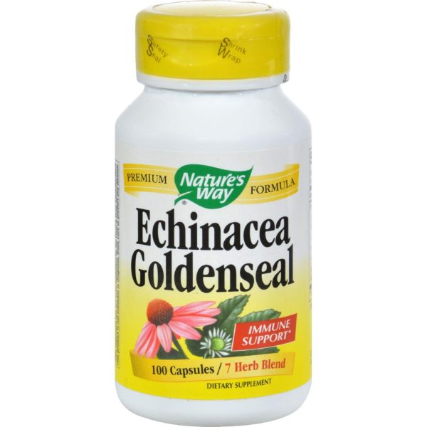 Nature s Way Echinacea Goldenseal - 100 Capsules Online Hot Sale