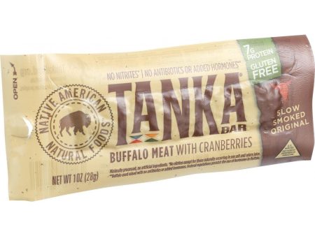 Tanka Bar - Buffalo With Cranberry - 1 Oz - Case Of 12 Online