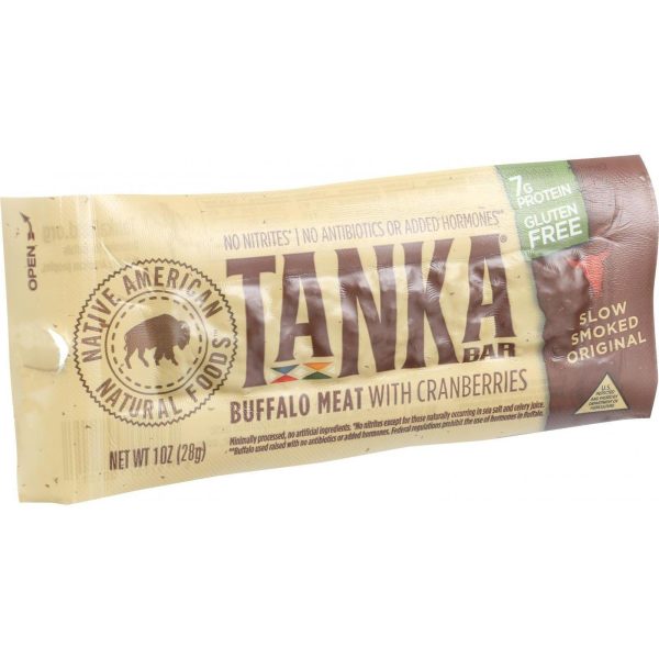 Tanka Bar - Buffalo With Cranberry - 1 Oz - Case Of 12 Online