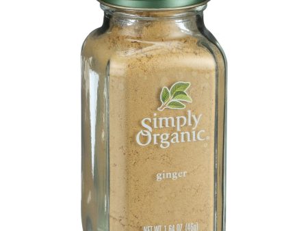 Simply Organic Ginger Root - Organic - Ground - 1.64 Oz For Cheap