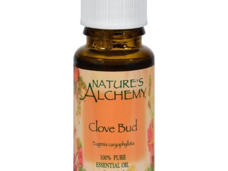 Nature s Alchemy 100% Pure Essential Oil Clove Bud - 0.5 Fl Oz Supply