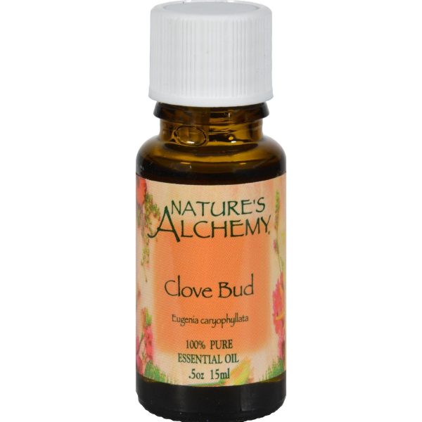 Nature s Alchemy 100% Pure Essential Oil Clove Bud - 0.5 Fl Oz Supply