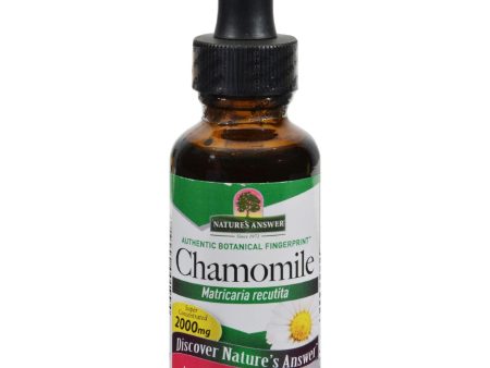 Nature s Answer Chamomile Flower - 1 Fl Oz For Sale