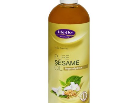 Life-flo Pure Sesame Oil Organic - 16 Fl Oz For Cheap