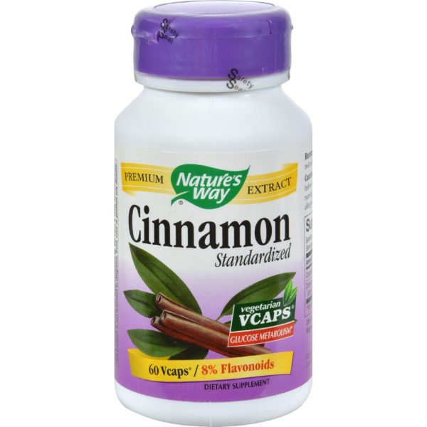 Nature s Way Cinnamon Standardized - 60 Vcaps Cheap