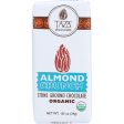 Taza Chocolate Bar - Organic - Tazitos Minibars - Stone Ground Chocolate - 65 Percent Dark - Almond Crunch - .85 Oz - Case Of 20 Supply