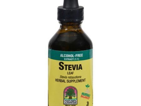 Nature s Answer Stevia Leaf Extract - Alcohol-free - 2 Fl Oz Online