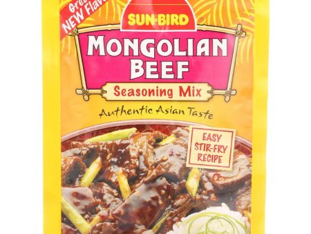 Sunbird Seasoning Mix - Mongolian Beef - 1 Oz - Case Of 24 Sale