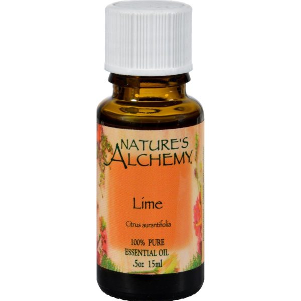 Nature s Alchemy Lime Essential Oil - .5 Oz Online Hot Sale