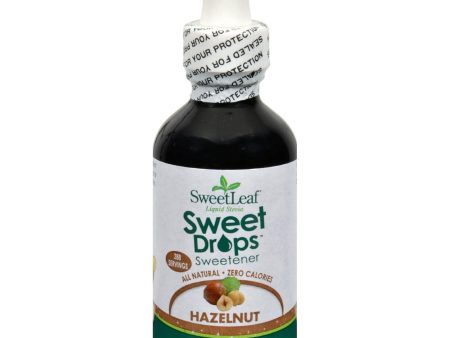 Sweet Leaf Liquid Stevia Sweet Drops - Hazelnut - 2 Oz Online now