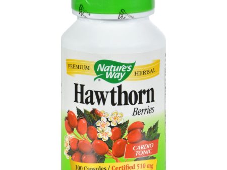 Nature s Way Hawthorn Berries - 510 Mg - 100 Capsules Discount