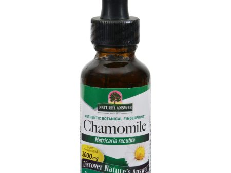 Nature s Answer Af Chamomile Flower - 1 Fl Oz on Sale