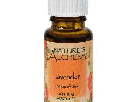 Nature s Alchemy 100% Pure Essential Oil Lavender - 0.5 Fl Oz For Sale