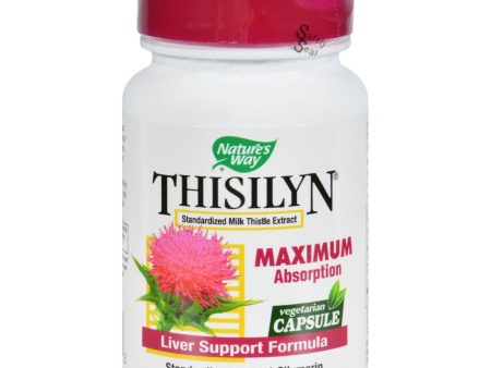 Nature s Way Thisilyn Standardized Milk Thistle Extract - 60 Capsules For Discount