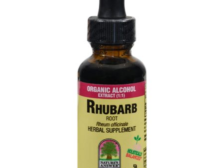 Nature s Answer Rhubarb Root - 1 Fl Oz Sale