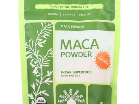 Navitas Naturals Maca Powder - Organic - 8 Oz - Case Of 12 Supply