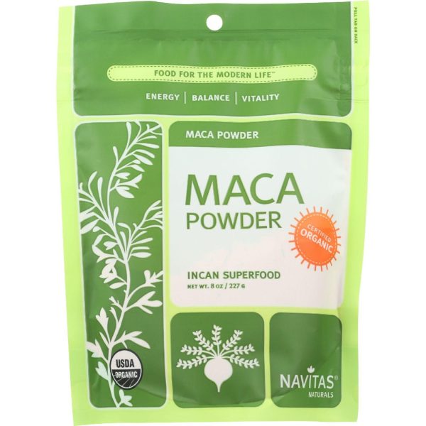 Navitas Naturals Maca Powder - Organic - 8 Oz - Case Of 12 Supply