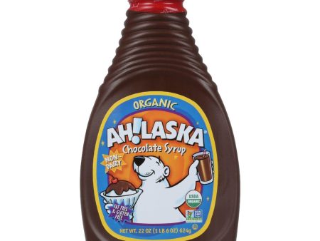 Ahlaska Chocolate Syrup - Organic - 22 Oz - Case Of 12 Fashion