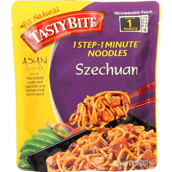 Tasty Bite Noodles - Asian - Szechuan - 8.8 Oz - Case Of 6 Supply