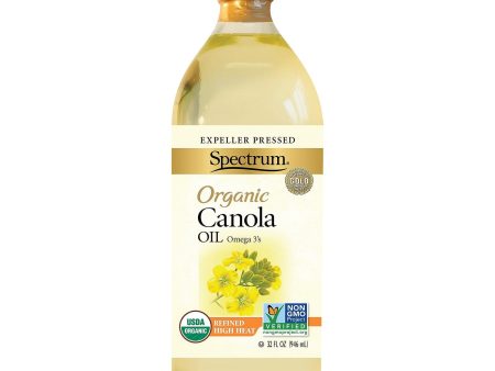 Spectrum Naturals Organic Refined Canola Oil - Case Of 6 - 32 Fl Oz. Discount