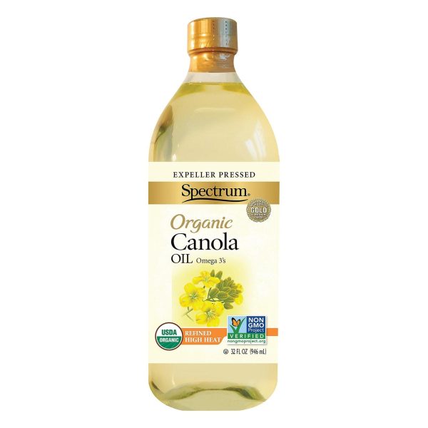 Spectrum Naturals Organic Refined Canola Oil - Case Of 6 - 32 Fl Oz. Discount