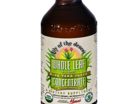 Lily Of The Desert Aloe Vera Juice Whole Leaf Concentrate - 16 Fl Oz on Sale