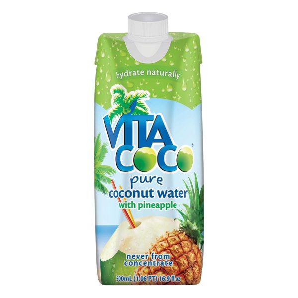 Vita Coco Coconut Water - Pineapple - Case Of 12 - 500 Ml Online Sale