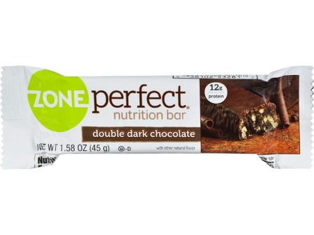 Zone Nutrition Bar - Double Dark Chocolate - Case Of 12 - 1.58 Oz Online