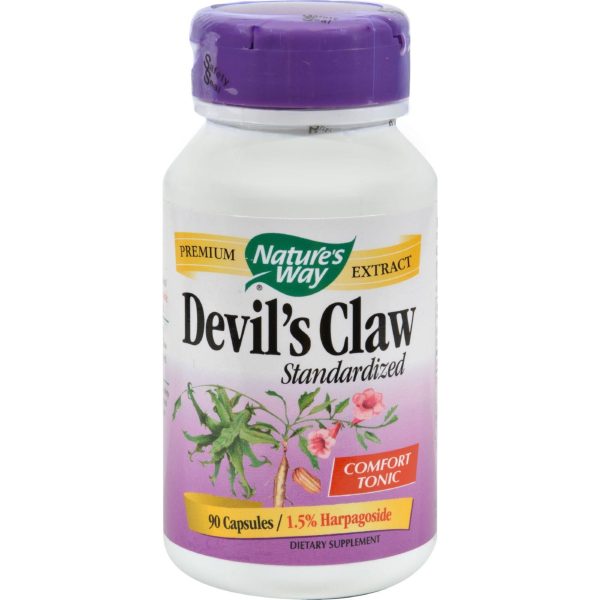 Nature s Way Devil s Claw Standardized - 90 Capsules Supply