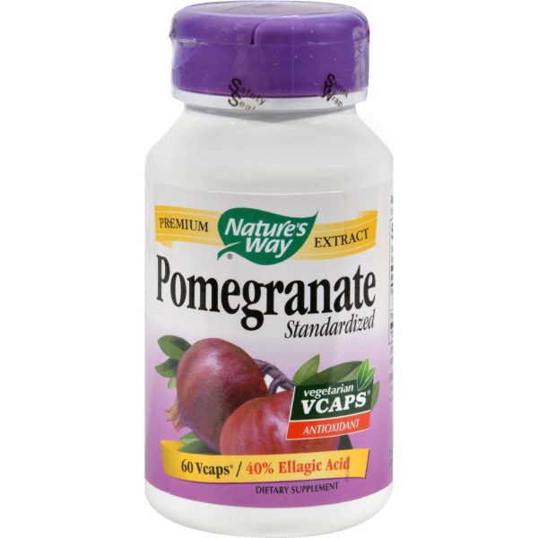 Nature s Way Pomegranate Standardized - 60 Vegetarian Capsules Discount