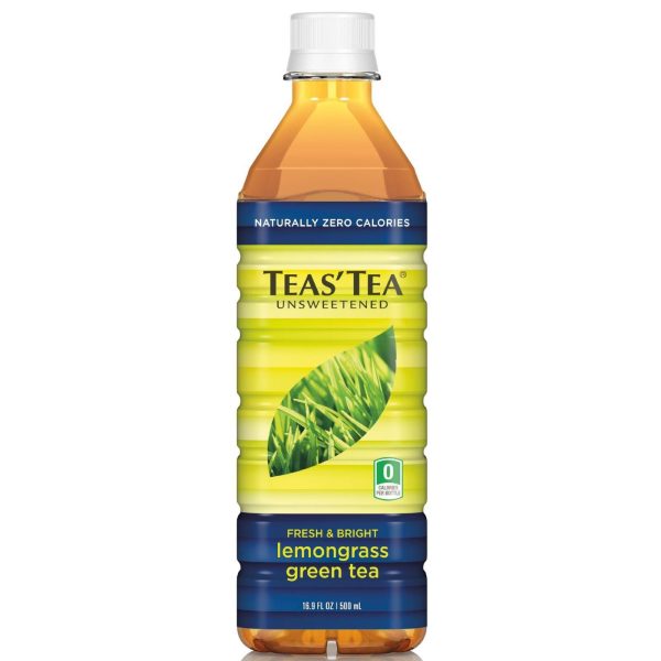 Teas  Tea Lemongrass Green Tea - Case Of 12 - 16.9 Oz For Discount