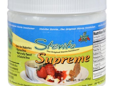 Stevita Stevia Supreme - Economy Jar - 16 Oz Sale